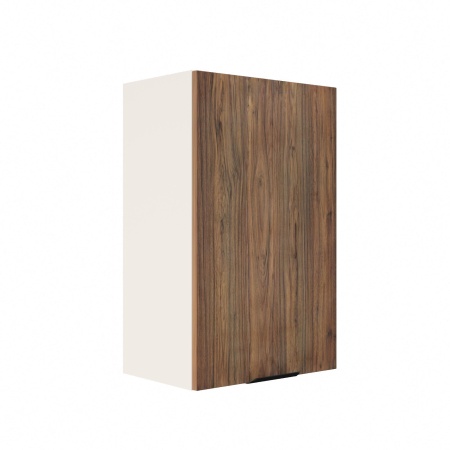 Шкаф верхний ШВ 450 Корпус: ЛДСП белый 16мм; фасад: фрезеровка Норд, МДФ орех канадский 16 мм Шкаф верхний ШВ 450 Корпус: ЛДСП белый 16мм; фасад: фрезеровка Норд, МДФ орех канадский 16 мм