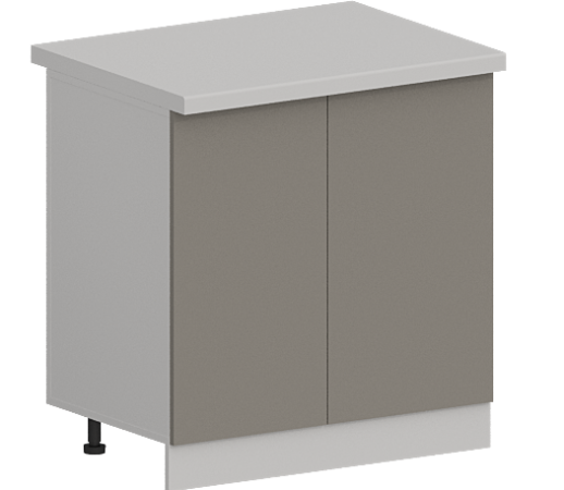 Шкаф нижний ШН 800 Стенли Теплый серый