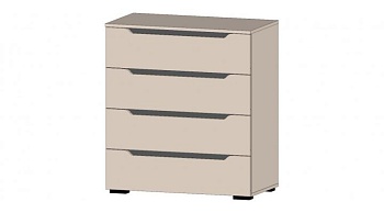 Британа Комод 4 ящика Кашемир