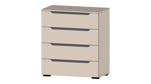 Британа Комод 4 ящика Кашемир