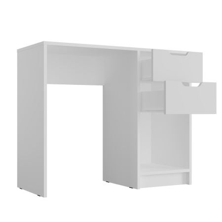 ЛАЙТ Стол письменный СП-001( 2 ящ.) Корпус - Белый (Гладкий)
