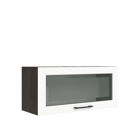 Шкаф верхний горизонтальный со стеклом ШВГС 800 Корпус: ЛДСП венге 16мм; фасад: фрезеровка Кельн, МДФ софт даймонд 16мм Шкаф верхний горизонтальный со стеклом ШВГС 800 Корпус: ЛДСП венге 16мм; фасад: фрезеровка Кельн, МДФ софт даймонд 16мм