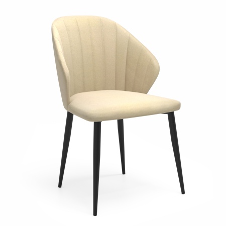 Стул Энзо Бежевый Ultra Sand / Черный