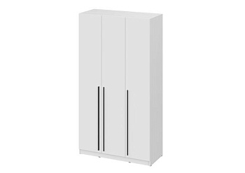 мс Берген ШК-1200 белое дерево/белое дерево