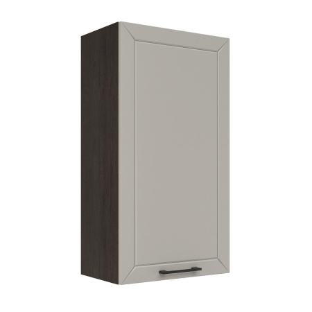 Шкаф верхний (премьер) ШВ 500Н Корпус: ЛДСП венге 16мм; фасад: фрезеровка Кельн, МДФ софт тоффи 16мм