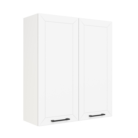 Шкаф верхний (премьер) ШВ 800Н Корпус: ЛДСП белый 16мм; фасад: фрезеровка Кельн, МДФ софт даймонд 16мм Шкаф верхний (премьер) ШВ 800Н Корпус: ЛДСП белый 16мм; фасад: фрезеровка Кельн, МДФ софт даймонд 16мм