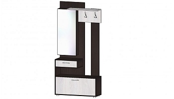 Секция с зеркалом Инфинити Венге / Анкор светлый