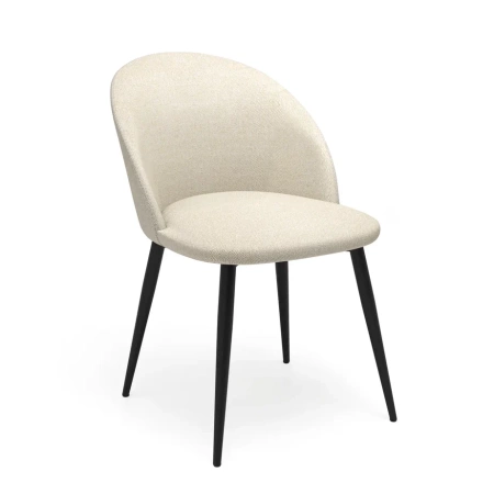 Стул Соло СНЯТО С ПРОИЗВОДСТВА/Бежевый SHE110 / Черный