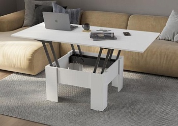 стол журнальный СТЖ-006 белый