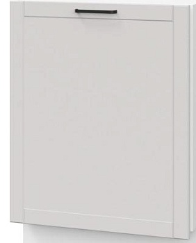 Фасад для посудомоечной машины ШНПМ 600 Фасад: фрезеровка Диада, МДФ лофт крем