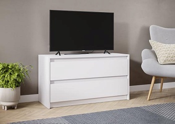 мс Айден ТБ06-1000 белый ЛДСП/белый ЛДСП