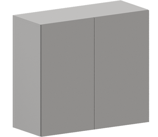 Шкаф верхний ШВ 800 Гарден Лайт грей