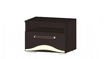 Тумба прикроватная Верона Венге / Анкор светлый