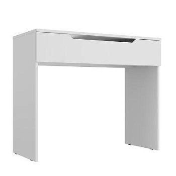 ЛАЙТ Стол туалетный СТ-002 (1 ящ.) Корпус - Белый (Гладкий) ЛАЙТ Стол туалетный СТ-002 (1 ящ.) Корпус - Белый (Гладкий)