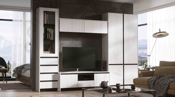 Бостон Пенал 4 ящика Анкор светлый / Венге Бостон Пенал 4 ящика Анкор светлый / Венге