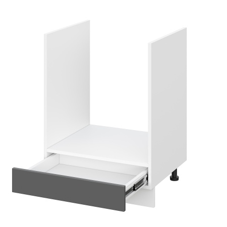 Шкаф нижний духовой ШНД 600 Барселона белый массив (МДФ 16мм МС София)