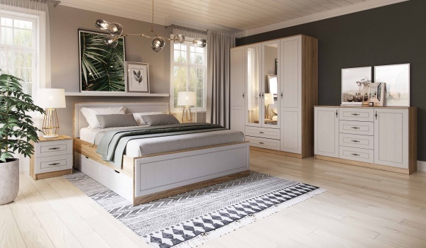 Столик Виктория Дуб Сонома / Белое дерево Столик Виктория Дуб Сонома / Белое дерево