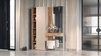 Прихожая Ева Дуб вотан / Кашемир