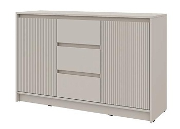 МИРЕН Комод КМ-003 Корпус - Кашемир 5981 BS  Фасад МДФ - матовая Моно керамика
