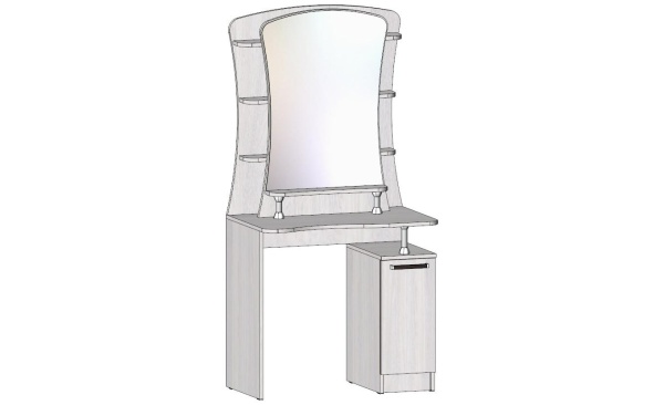 Стол туалетный Коста-Рика Анкор светлый Стол туалетный Коста-Рика Анкор светлый