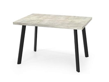 Стол Дублин 32 CRAFT нераздвижной В2, ЛДСП (1070*700) Цемент светлый / Черный Стол Дублин 32 CRAFT нераздвижной В2, ЛДСП (1070*700) Цемент светлый / Черный