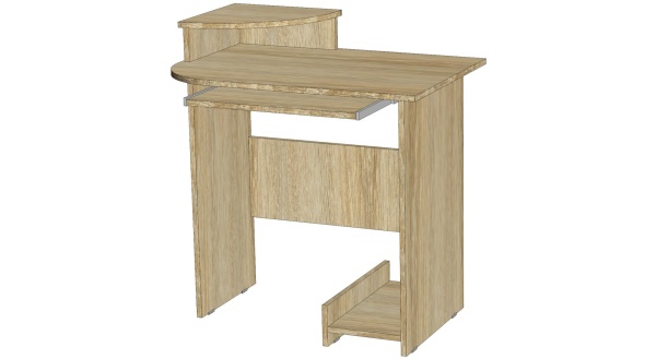 Стол компьютерный Мини Дуб Сонома