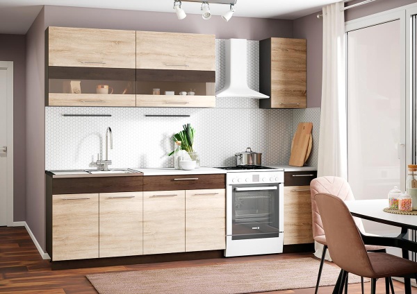 Кухня Маша Венге / Дуб Сонома