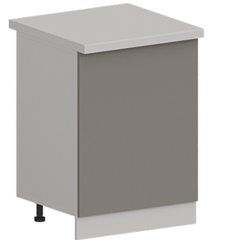 Шкаф нижний 1-створчатый ШН 600М Стенли Теплый серый