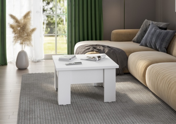 стол журнальный СТЖ-006 белый стол журнальный СТЖ-006 белый