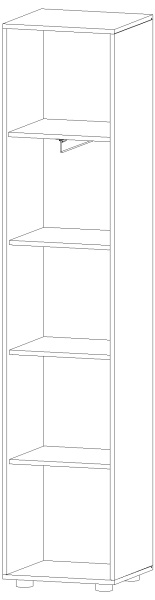 Пенал Ральф Анкор светлый Пенал Ральф Анкор светлый