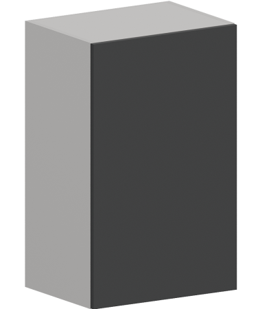 Шкаф верхний ШВ 450 Гарден Графит софт
