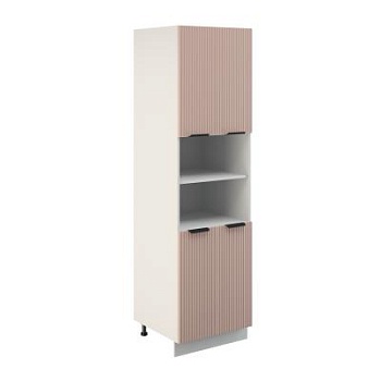 Пенал ПД2 600 Корпус: ЛДСП белый 16мм; фасад: фрезеровка Норд Line, МДФ софт какао 16 мм Пенал ПД2 600 Корпус: ЛДСП белый 16мм; фасад: фрезеровка Норд Line, МДФ софт какао 16 мм