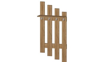 Вешалка настенная Модерн Дуб вотан