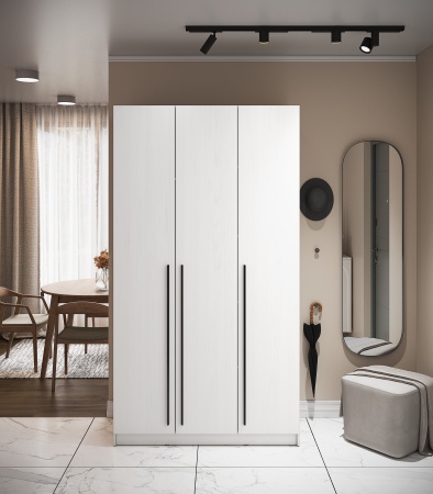 Модульная спальня Берген Белое дерево