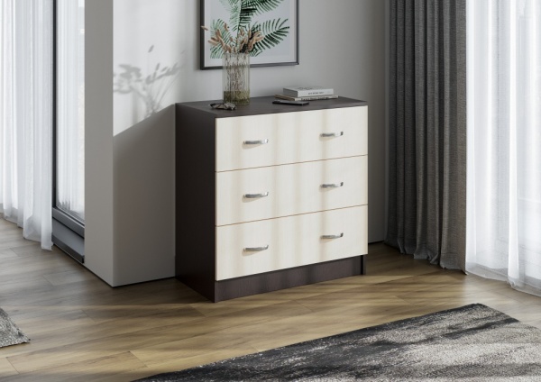 мс для спальни Ронда КМ-02 Венге / Дуб Белфорд