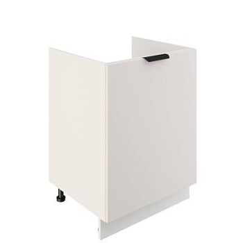 Шкаф нижний под мойку ШНМ 600-1 Корпус: ЛДСП белый 16мм; фасад: фрезеровка Норд, МДФ софт пломбир 16 мм Шкаф нижний под мойку ШНМ 600-1 Корпус: ЛДСП белый 16мм; фасад: фрезеровка Норд, МДФ софт пломбир 16 мм