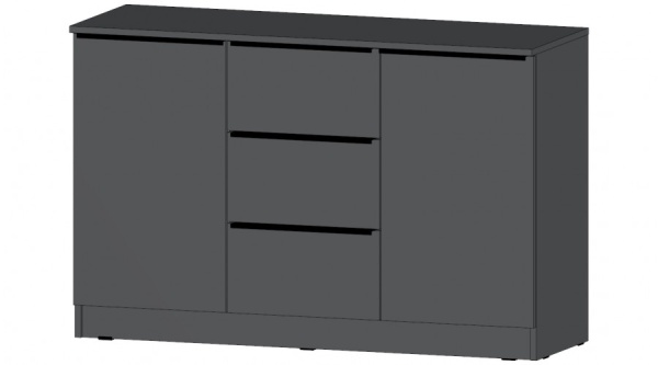 Элегант Комод большой Графит