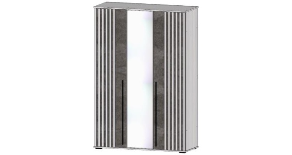 Марракеш Шкаф 3х ств. 1500 Анкор светлый / Цемент темный