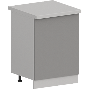 Шкаф нижний 1-створчатый ШН 600М Гарден Лайт грей