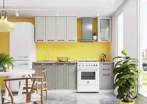 Модульная кухня Кельн Софт айвори / Софт карамель