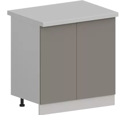 Шкаф нижний ШН 800 Стенли Теплый серый