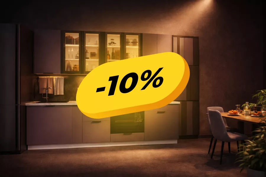 Скидка 10% на все модульные кухни Интерьер Центр
