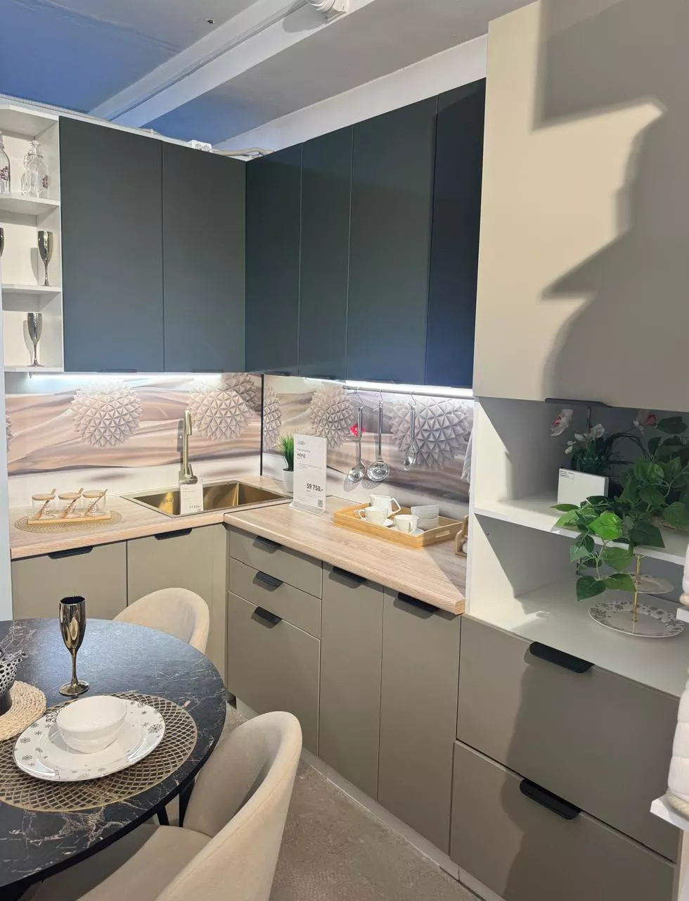 Модульная кухня Норд Софт латте Модульная кухня Норд Софт латте