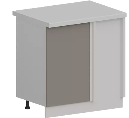 Шкаф нижний угловой ШНУ 990М Стенли Теплый серый