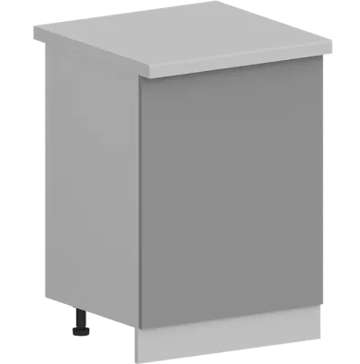 Шкаф нижний 1-створчатый ШН 600М Гарден Лайт грей Шкаф нижний 1-створчатый ШН 600М Гарден Лайт грей