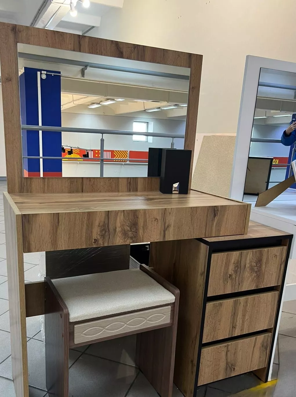 Бостон Туалетный столик Дуб Вотан Бостон Туалетный столик Дуб Вотан