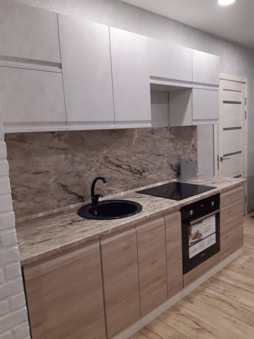 Модульная кухня Бруклин Клен скандинавский Модульная кухня Бруклин Клен скандинавский