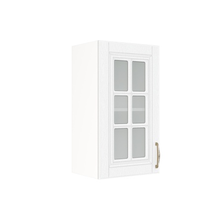 Шкаф верхний со стеклом ШВС 400 Корпус: ЛДСП белый 16мм; фасад: фрезеровка Лондон, МДФ дуб белый 16мм Шкаф верхний со стеклом ШВС 400 Корпус: ЛДСП белый 16мм; фасад: фрезеровка Лондон, МДФ дуб белый 16мм