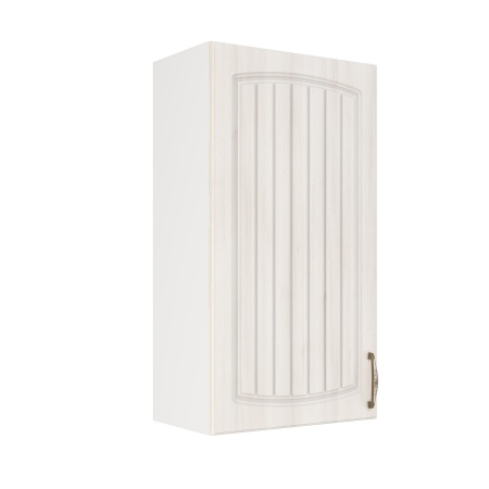 Шкаф верхний (премьер) ШВ 500Н Корпус: ЛДСП белый 16мм; фасад: фрезеровка Гренада, МДФ сандал 16мм Шкаф верхний (премьер) ШВ 500Н Корпус: ЛДСП белый 16мм; фасад: фрезеровка Гренада, МДФ сандал 16мм