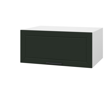 Шкаф верхний  антресоль ШВА 800 Корпус: ЛДСП белый 16мм; фасад: фрезеровка Кельн, МДФ софт пихтовый зеленый 16 мм Шкаф верхний  антресоль ШВА 800 Корпус: ЛДСП белый 16мм; фасад: фрезеровка Кельн, МДФ софт пихтовый зеленый 16 мм